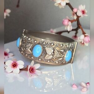 Vtg Italian 800 Silver Bracelet